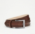 Russell & Bromley OAK Antique Brogue Belt